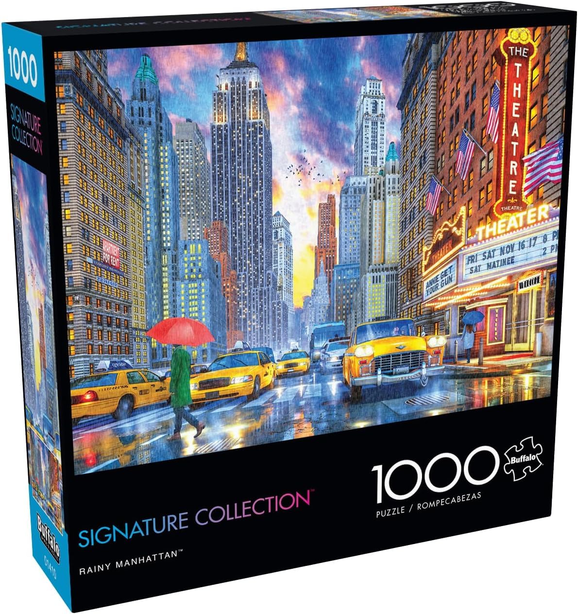Buffalo Games - Dominic Davidson - Rainy Manhattan - 1000 Piece Puzzle