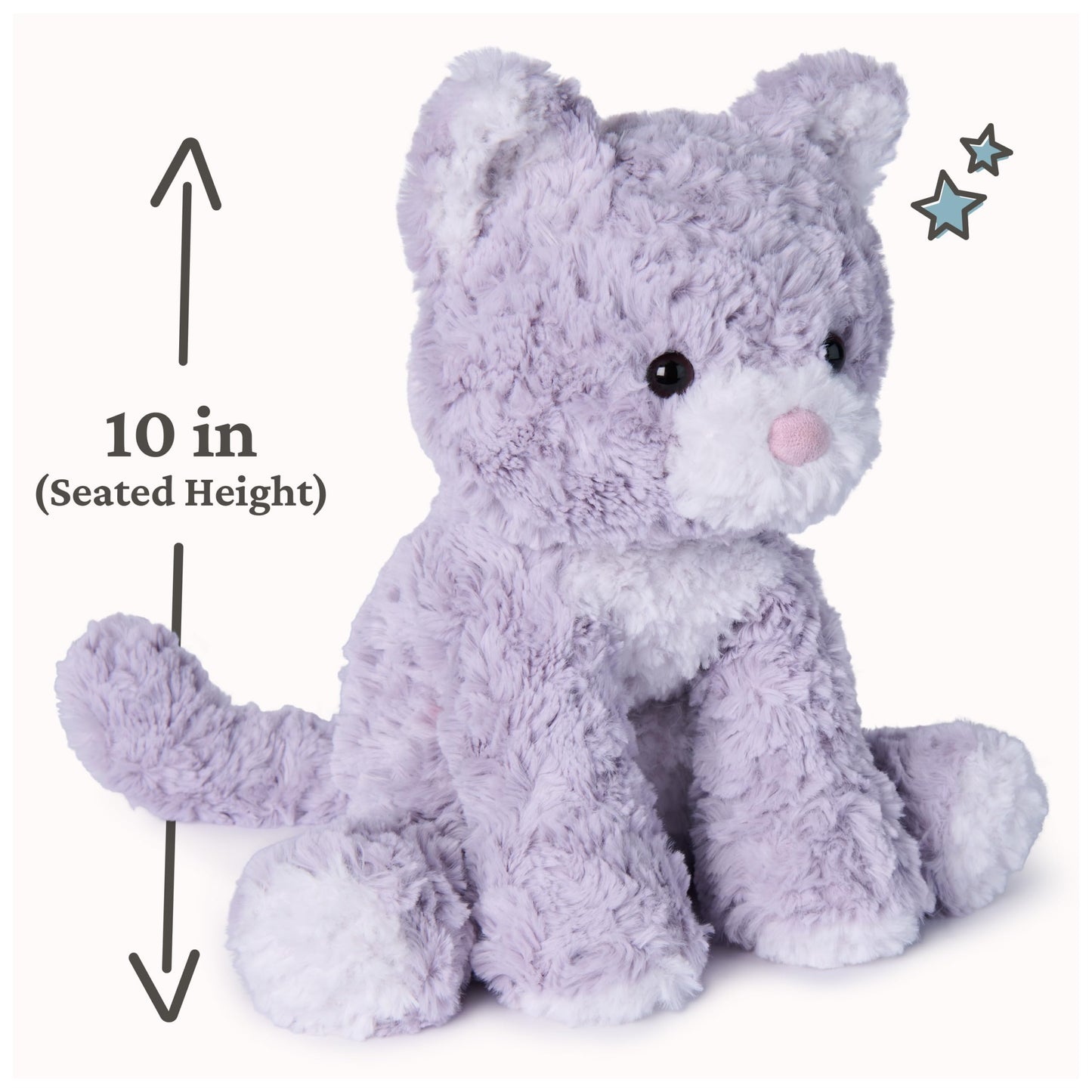 GUND Cozys Collection Kitten Stuffed Animal 10-Inch Plush Toy, Ages 0+