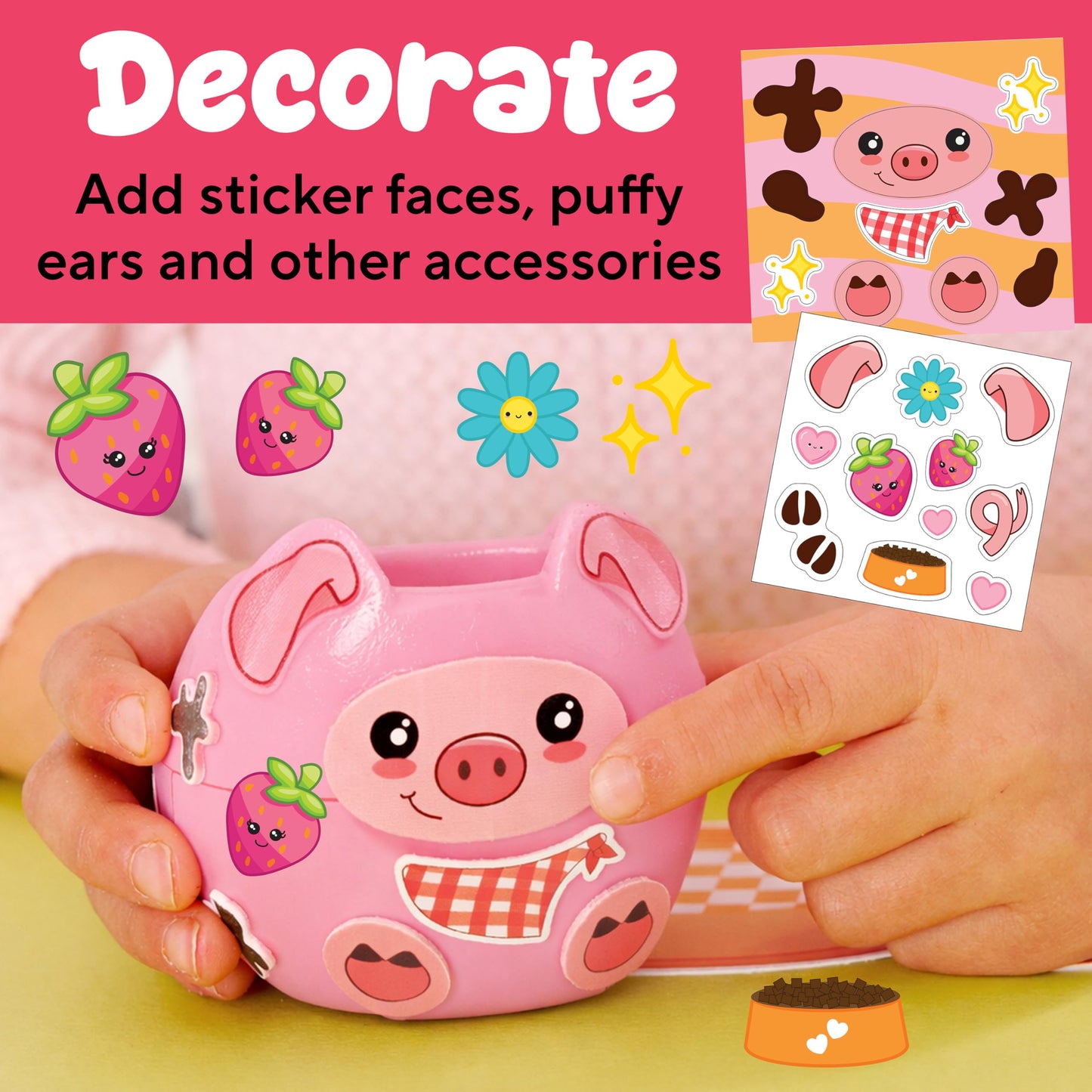 Creativity for Kids Plant-a-Pet Barnyard Pig, Grow Kit