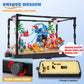 Jorumo Fish Tank Building Block, Lighting Aquarium Building Sets for Adults and Kids Including Ocean Jellyfish, Dolphin, Turtle, Crab, Animal Building