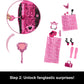 Monster High Skulltimate Secrets Doll & Accessories Set, Monster Mysteries Draculaura with Dress-Up Closet & 19+ Surprises Including Clothes