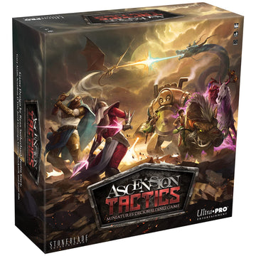 Ascension: Tactics - Deckbuilding Miniatures Board Game, Fantasy Card Battles & Campaigns, Control Champions, Character Standees, Ages 10+, 1-4 Player