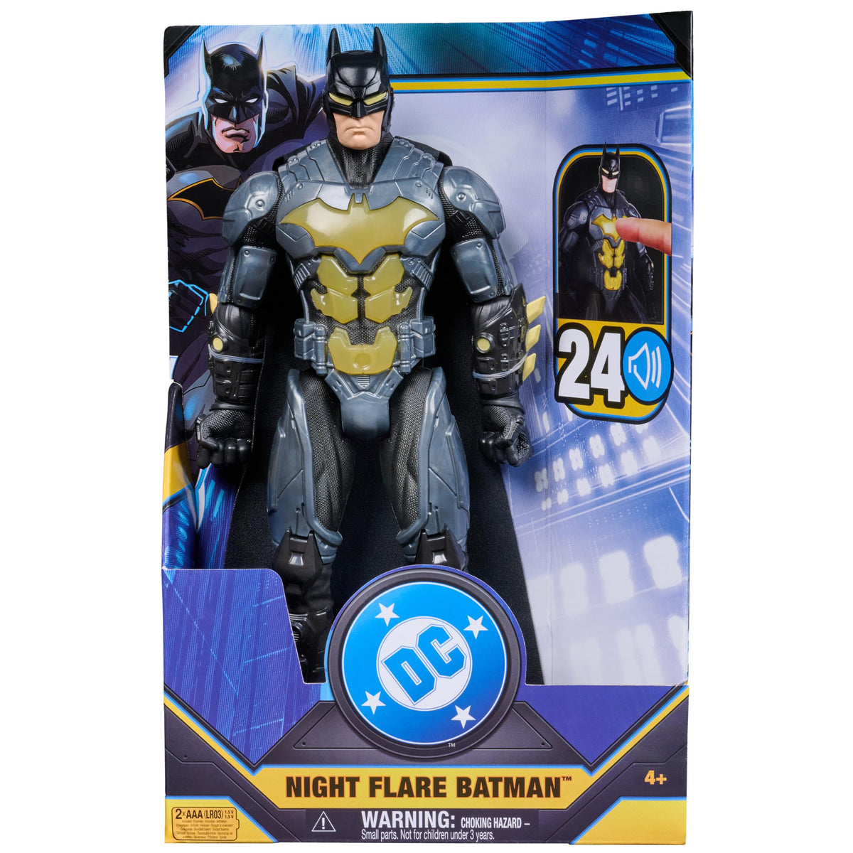 DC Comics Batman Night Flare Action Figure, 12-Inch