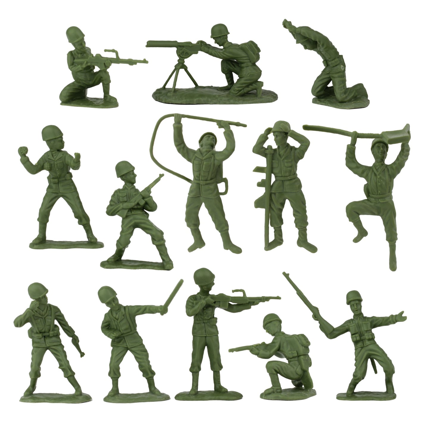 BMC WW2 D-Day Plastic Army Men - Utah Beach 40pc Soldier Figures Playset