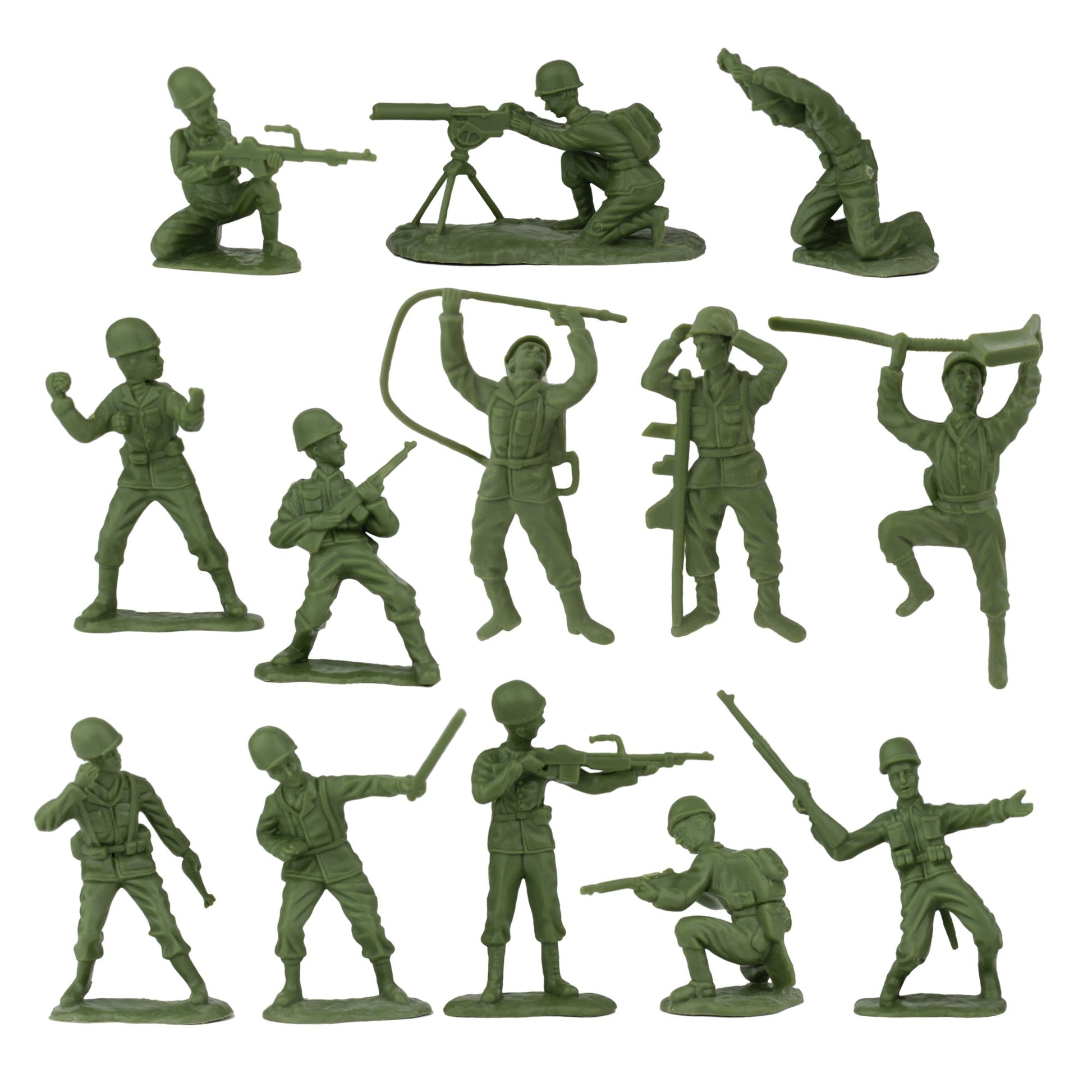 BMC WW2 D-Day Plastic Army Men - Utah Beach 40pc Soldier Figures Playset