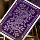 theory11 Monarch Playing Cards Purple - Regal Collector Style Poker Deck for Magic, Cardistry, Game Night, Party Games, Solitaire, Blackjack, Gifts