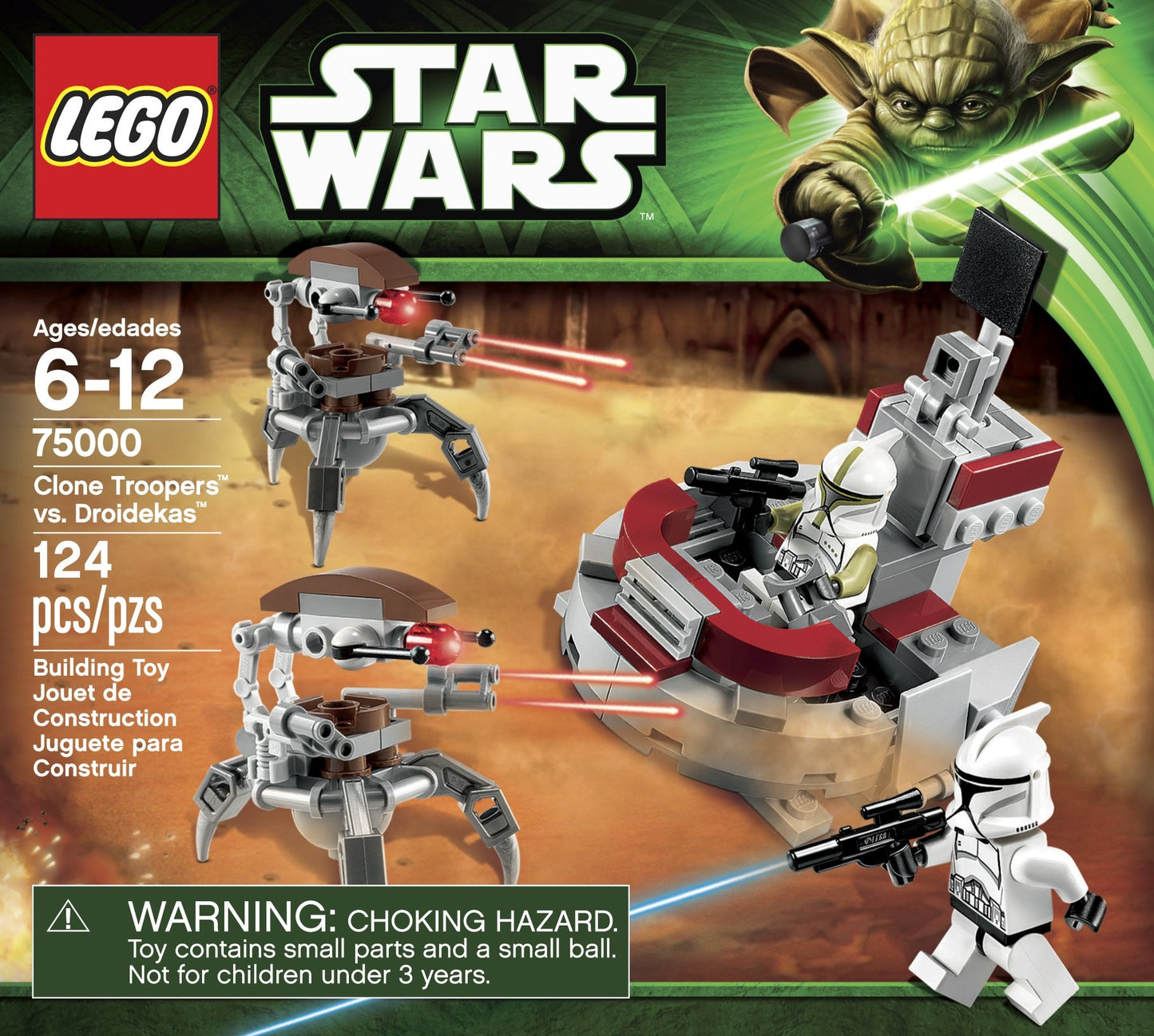 LEGO Star Wars Clone Troopers vs Droidekas 75001