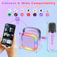 Portable Karaoke Machine for Kids: Children Toy Girl Ages 3-12 Gift(Purple)