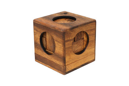 SOMA Cube Game: Wooden Puzzle for Adults Handmade 3D Brain Teaser Cube Brain Teaser Puzzle STEM Skill Builder Interlocking Game. Handmade Desk Accent