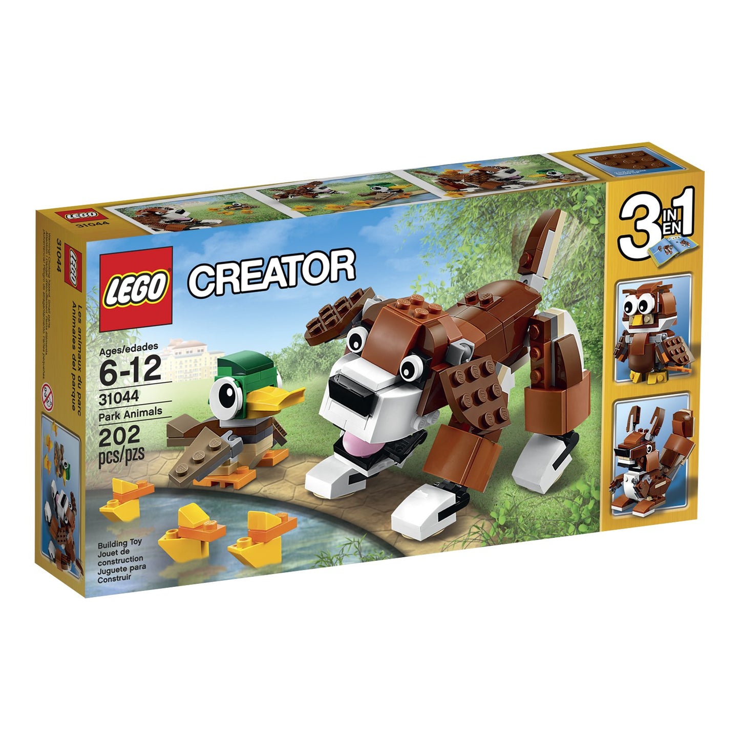 LEGO Creator Park Animals Kit (202 Piece)