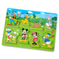 Melissa & Doug Disney Mickey Mouse Wooden Chunky Puzzle - 8-Piece Disney Character Puzzle for Toddlers and Kids Ages 2+