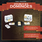 Continuum Games Family Traditions Double 6 Dominoes Tin, Crystalline Dominoes