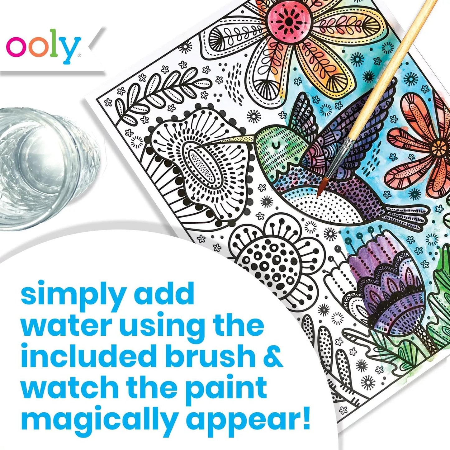 Magic Ocean Paint Sheets with Hidden Colors by Ooly
