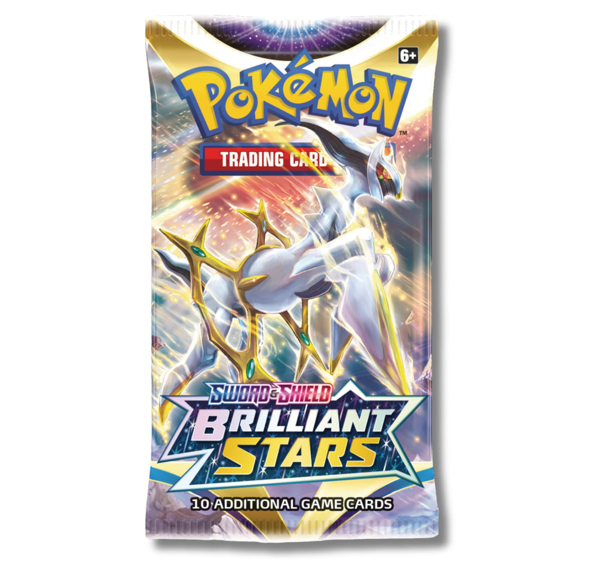 Pokemon Sword & Shield Brilliant Stars Booster Pack | Arceus