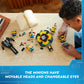 LEGO Despicable Me 4 Brick-Built Gru and Minions Figure, Buildable Minions Toy for Kids, Dancing Despicable Me Toy Figures Playset, Play-and-Display