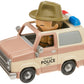 Funko Dorbz Ridez: Stranger Things - Hopper with Deputy Vehicle Collectible Vinyl Figure