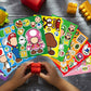 36 Sheets Mario Make a Face Stickers, Cartoon Book Crafts, DIY Party Supplies Favors Your Own Mixed and Matched with Different Designs Characters