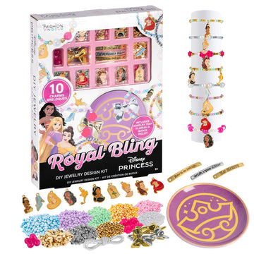 Fashion Angels Disney Princess Royal Bling DIY Jewelry Kit