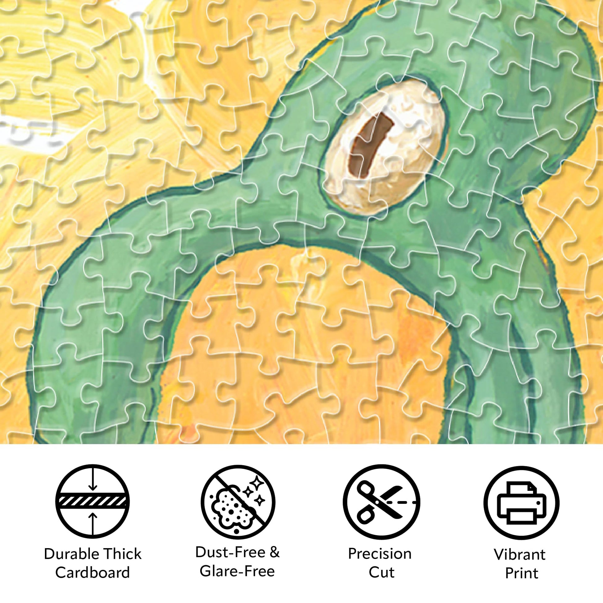 Aquarius Spongebob Bold and Brash 500 Piece Jigsaw Puzzle for Adults and Teens - Squidward Painting Merchandise 14"x19" Collectible Gift