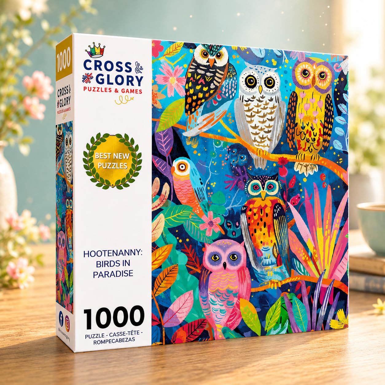 Cross & Glory | 1000 Piece Jigsaw Puzzles for Adults | Hootenanny