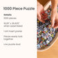 WerkShoppe Road Trip 1000 Piece Jigsaw Puzzle