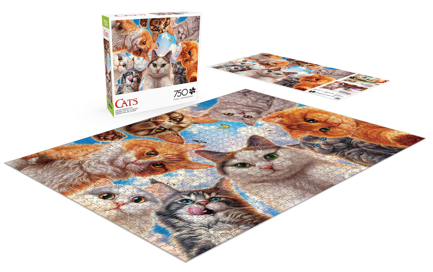 Buffalo Games - Mouse Perspective - 750 Piece Jigsaw Puzzle for Adults -Challenging Puzzle Perfect for Game Nights - Finished Size is 24 x 18