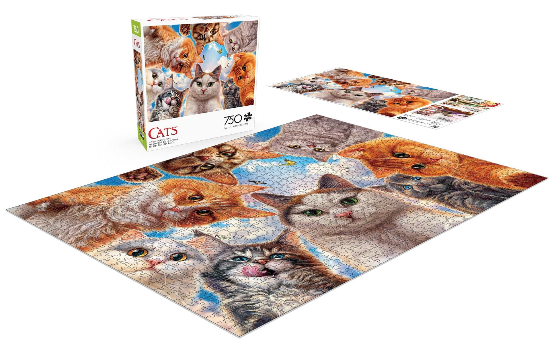 Buffalo Games - Mouse Perspective - 750 Piece Jigsaw Puzzle for Adults -Challenging Puzzle Perfect for Game Nights - Finished Size is 24 x 18