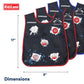 ArmoGear Water Activated Target Vests for Water Guns (4 Pack) | Summer Outdoor or Backyard Water Toy for Teen Kids | Outdoor Play Fun Toy for Boys