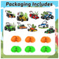 9 Pcs Lawn Mower Honeycomb Centerpieces Lawn Mower Table Decorations Lawnmower Party Decorations for Lawn Mower Birthday Party Supplies