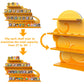 AUFGELD Flying Nimbus Display Shelf Compatible with Fnko Bitty DBZ Series, Organizing Racks for Bitty Pop, Wallmountable Kinto'un Bitty Shelf