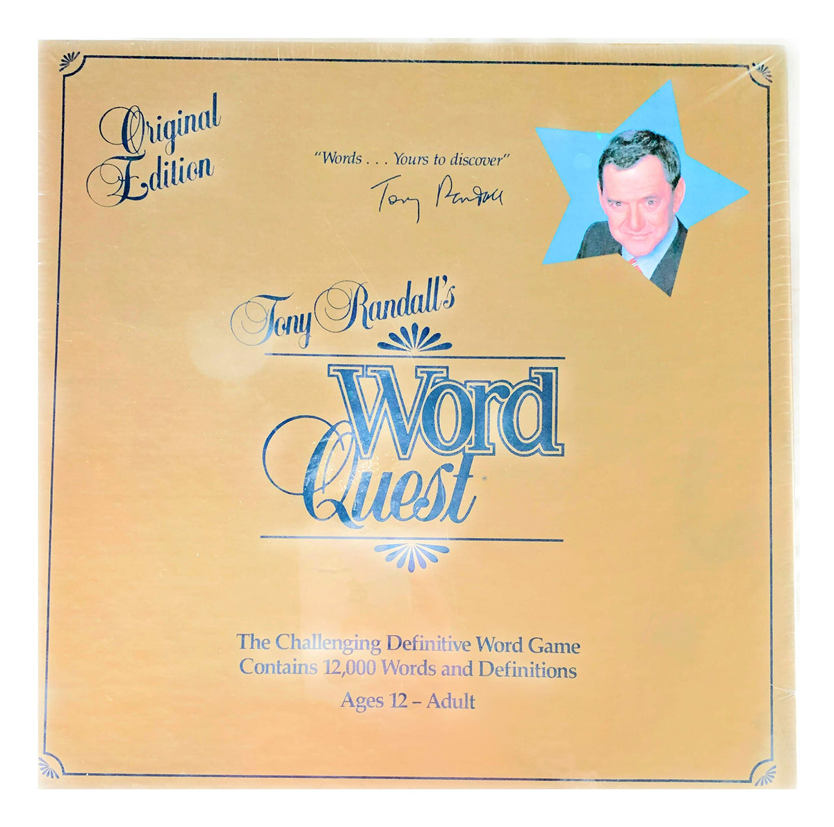 Tony Randall's Word Quest - The Challenging Definitive Word Game -- Contains 12,000 Words and Definitions