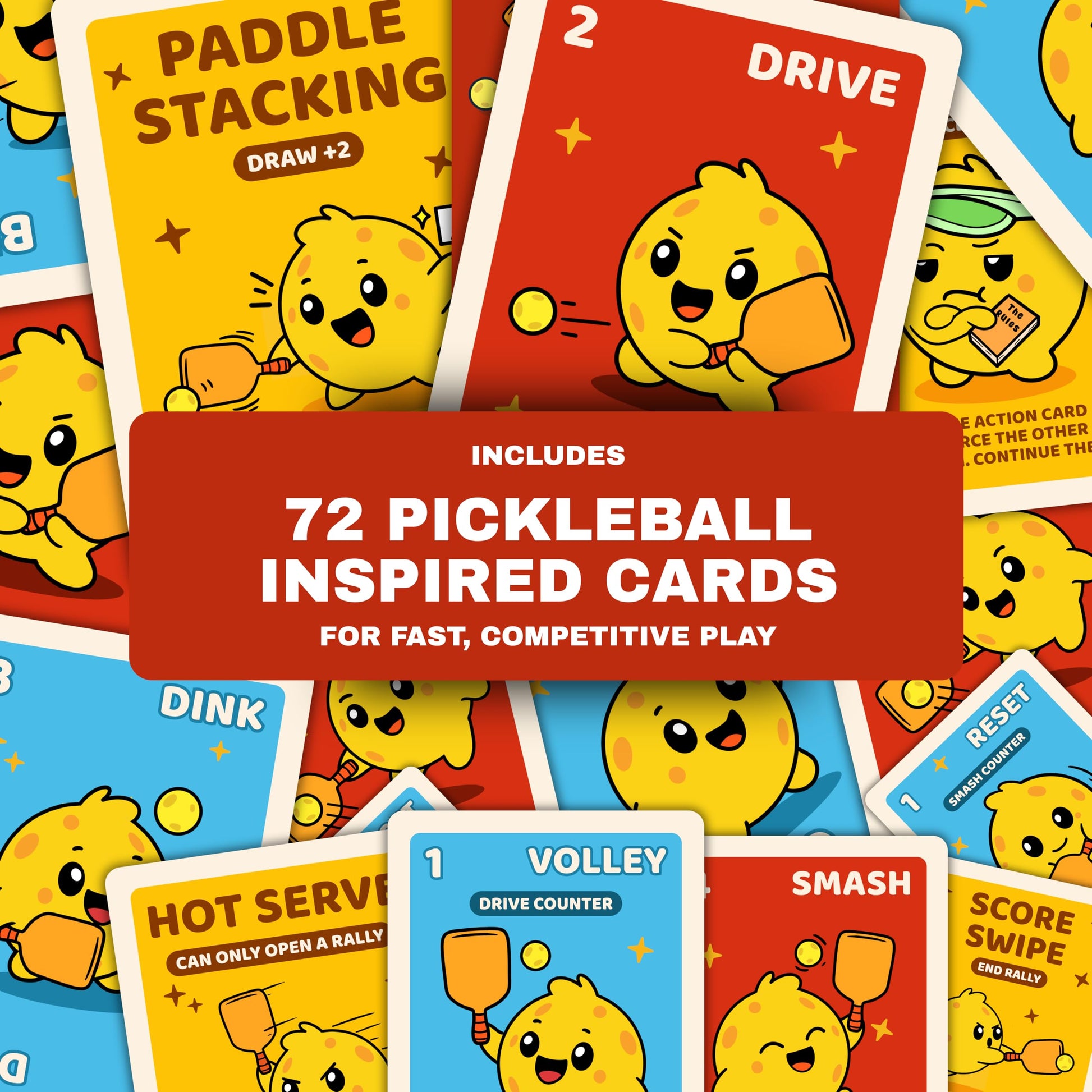 DINKLY The Pickleball Card Game, Pickleball Gift for Men, Women & Players