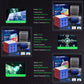 TUNJILOOL Moyu WRM V9 Ball Core (UV Coated) Stickerless Speed Cube, moyu WeiLong WR M V9 MagLev+Core Magnets Magic Clothes Flagship 3x3 UV, WRM 2023