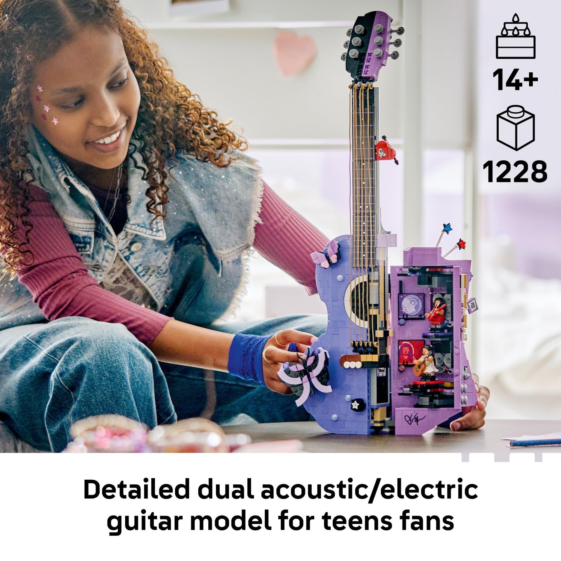 LEGO Editions Olivia Rodrigo's Dual Guitar 43031