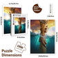 Christian Puzzles for Adults 1000 Pieces - Jesus Wooden Puzzles