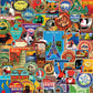 Buffalo Games Lewis T Johnson, Suitcase Stickers, 1000 Piece Jigsaw Puzzle