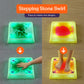 Special Supplies Liquid Gel LED Stepping Stones for Kids - Light-Up Square Balance Blocks - Promote Coordination, Balance, Strength for Children