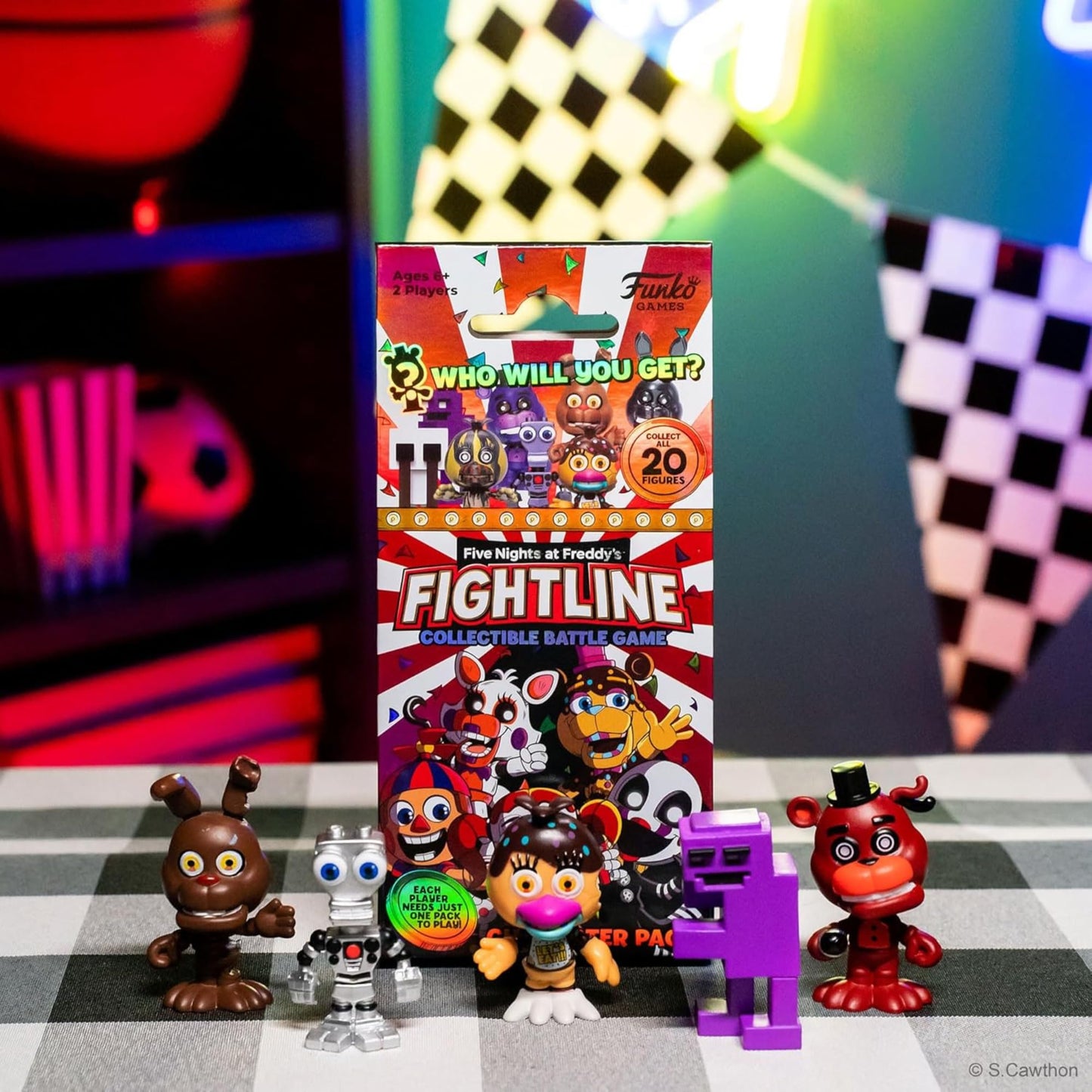 FUNKO GAMES Five Nights at Freddies Fightline - Battle Booster Pack of 5