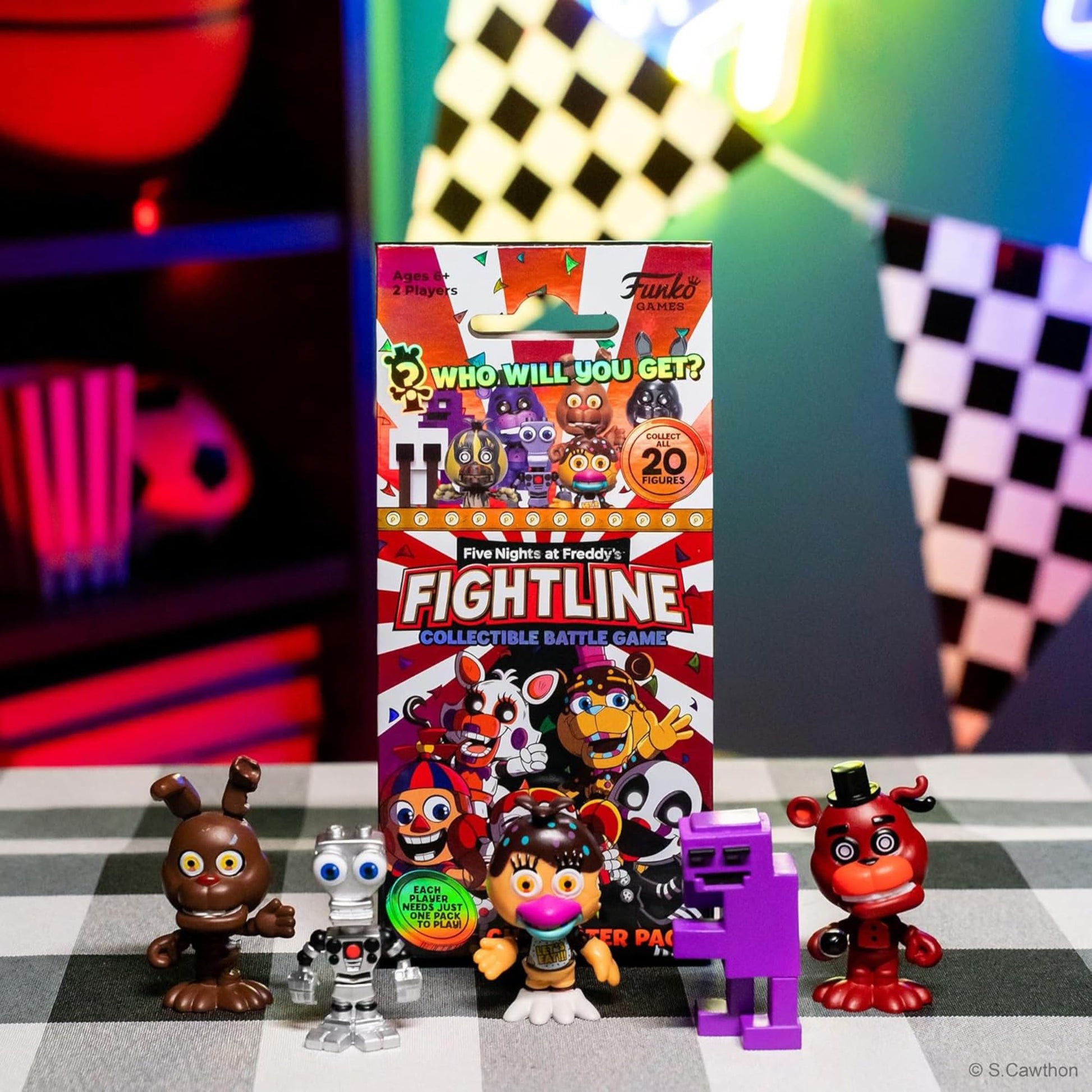 FUNKO GAMES Five Nights at Freddies Fightline - Battle Booster Pack of 5