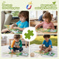 Magnetic Puzzles for Kids 3-5 Years, 3 in 1 Montessori Learning Toys with 9/16/25 PCS, Travel Activity for Toddlers Age 3-5, Preschool Puzzle Game