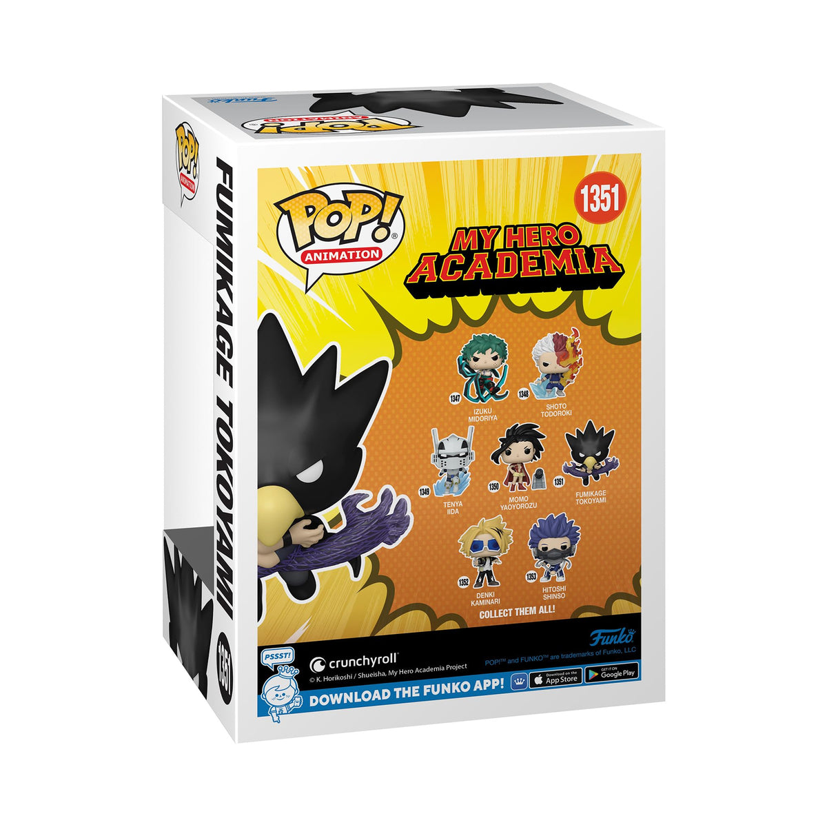 Funko POP! Animation: My Hero Academia - Fumikage Tokoyami & Dark Shadow