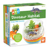 MindWare Make Your Own Dinosaur Habitat - Fun & usable DIY Dino Crafts for Boys, Girls & Teens - Make a Sand-Art Dinosaur Habitat with All Pieces