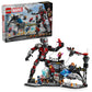 LEGO Marvel Captain America Civil War Action Battle Building Toy Set - Marvel Superhero Toy for Kids, Boys and Girls, Ages 10+ - with 8 Minifigures