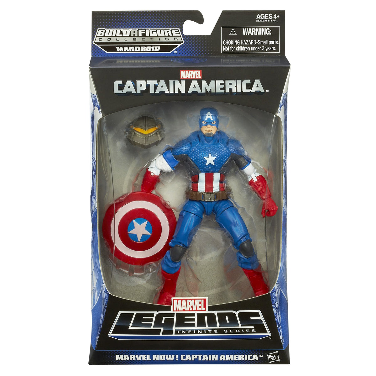 Captain America Marvel Legends Marvel Now! Captain America Figure 6 Inches