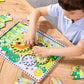 Melissa & Doug Wooden Animal Chase Jigsaw Spinning Gear Puzzle - 24 Pieces Wooden Puzzle for Toddlers and Preschoolers, for Boys and Girls Ages 3+