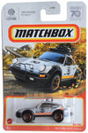 Matchbox 1985 Porsche 911 Rally, Silver, 1:64 Scale, Metal, 2.5 Inches, Kids, Unisex