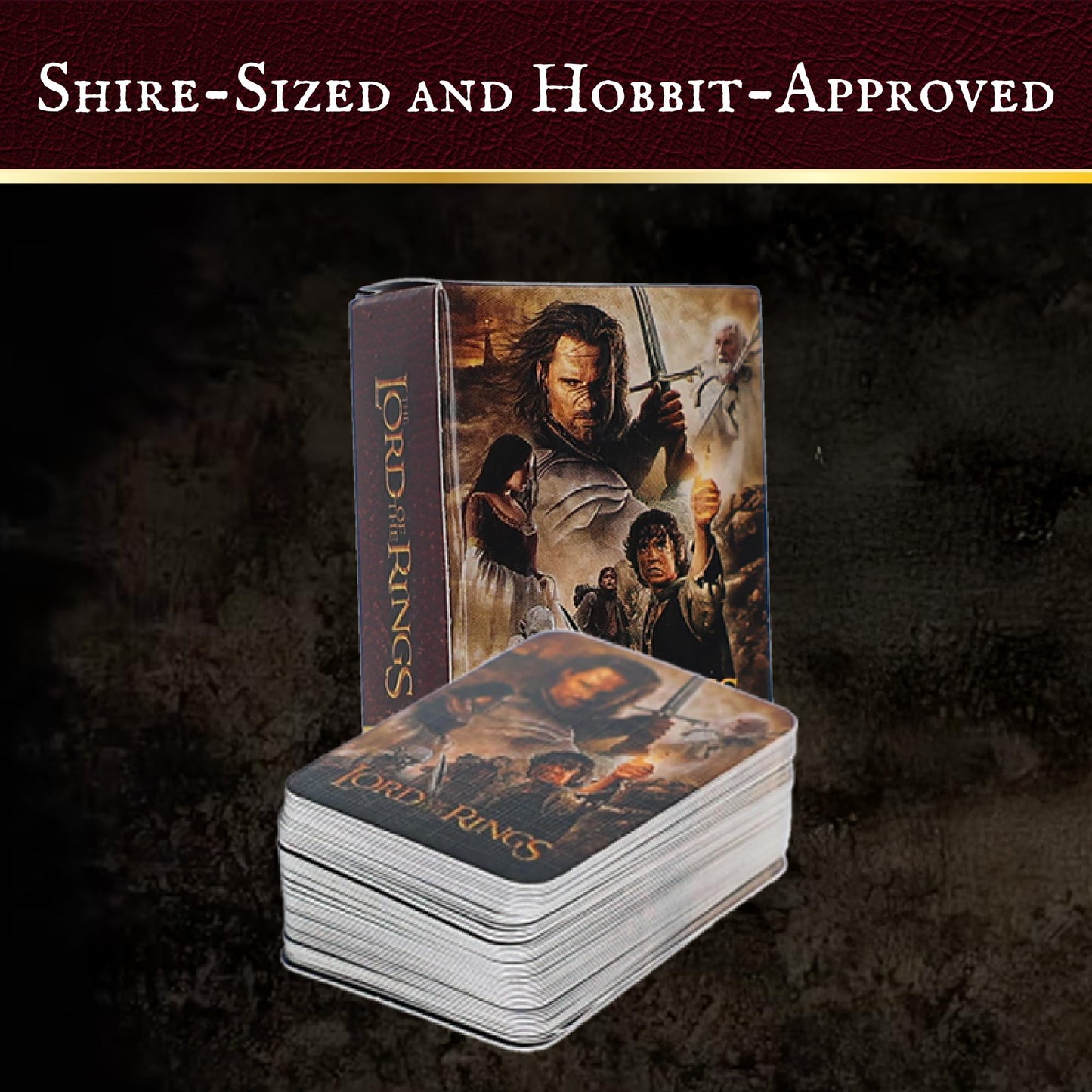 AQUARIUS Lord of the Rings Chiisai Mini Playing Cards