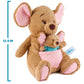 GUND Disney Winnie the Pooh Oh So Snuggly Kanga & Roo 12.5” Plush Ages 0+