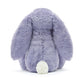 Jellycat Bashful Viola Bunny Stuffed Animal Plush Toy, Medium, Purple