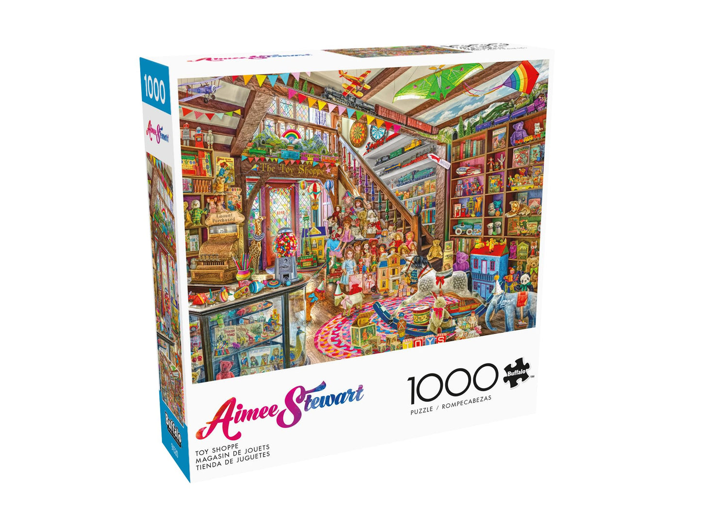 Buffalo Games - Aimee Stewart Toy Shoppe - 1000 Piece Puzzle for Adults